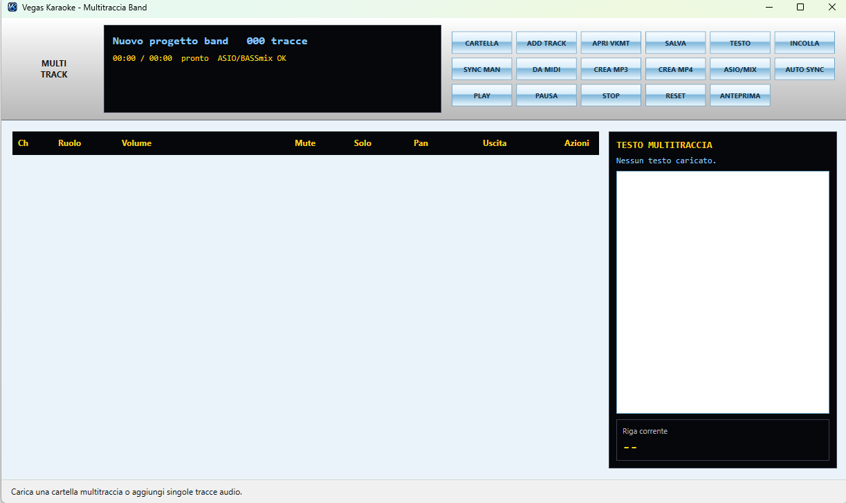 Multitraccia Band - screenshot Vegas Karaoke Player